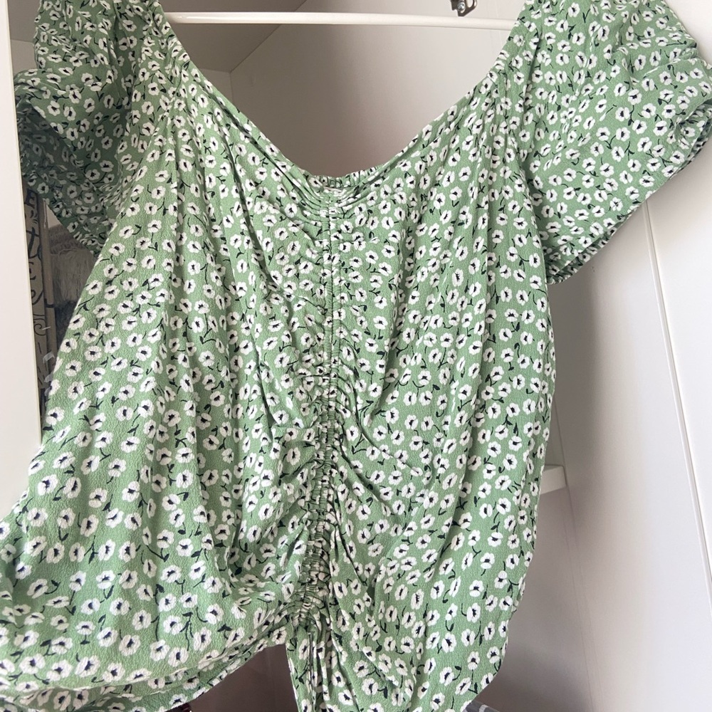 Crop top and maxi skirt set